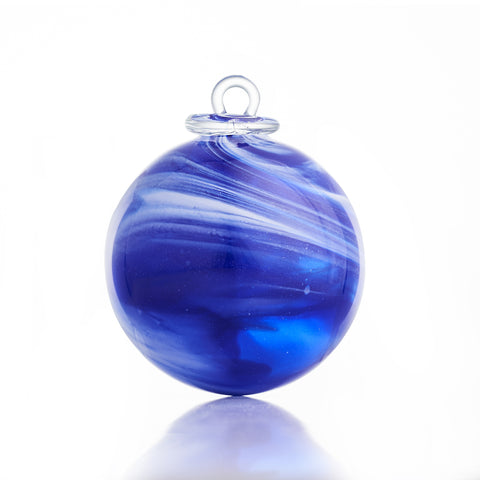 Pole nord BOULE DE NOËL  - bleue et blanche