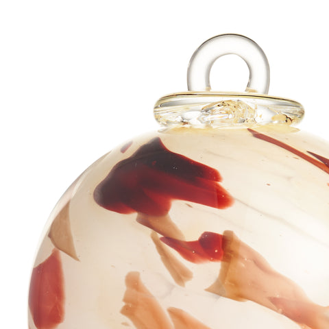 Noisette BOULE DE NOËL  - écru, marron, ocre rouge