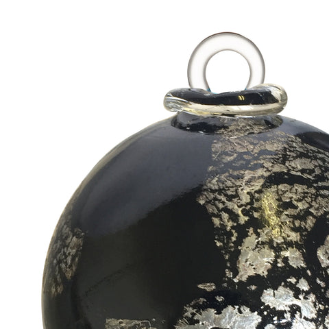 Mercure noire BOULE DE NOËL  - Noir, gris métallique