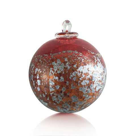 Mars rouge BOULE DE NOËL  - Rouge, effets métalliques
