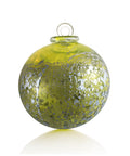 Saturne jaune BOULE DE NOËL  - Jaune, gris métallique