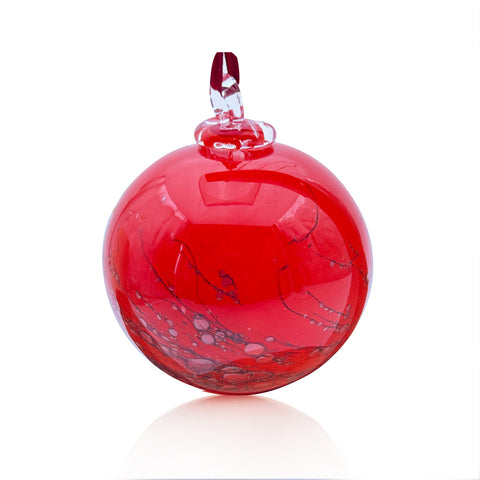 Alabastro rojo BOLA DE NAVIDAD
