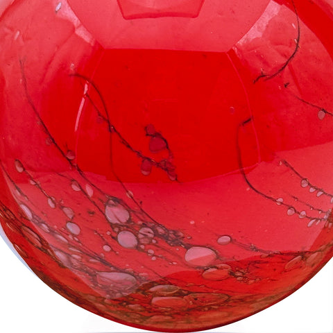 Alabastro rojo BOLA DE NAVIDAD