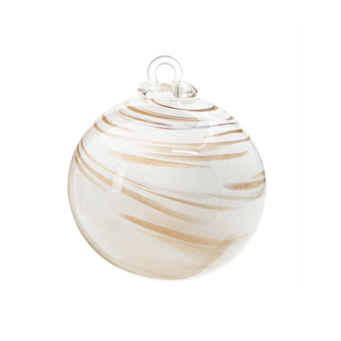 blanco aventurina BOLA DE NAVIDAD