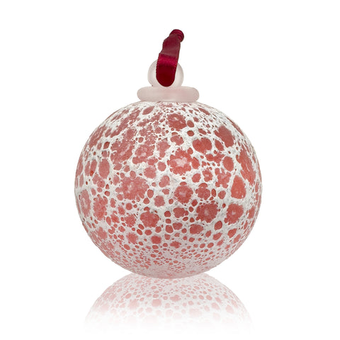Cratère rouge BOULE DE NOËL  - rouge