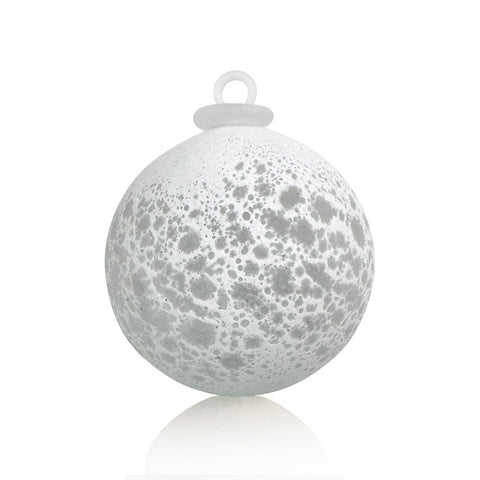 Cráter blanco BOLA DE NAVIDAD