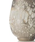 Lampe Styx à poser CRATÈRE Blanc/argent - Blanc/argent