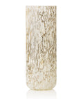 Vase haut Velvet CRATÈRE blanc/argent - blanc/argent
