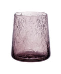 Verre à whisky  FUJI  - amethyste-craquele