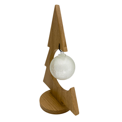Support sapin pour Boule de Noël SAPIN en chêne  - Bois