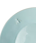 Lot de 4 assiettes à dessert bleu ABEILLE céramique  - Bleu turquoise clair