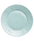 Lot de 4 assiettes de service bleu ABEILLE céramique - Bleu turquoise clair