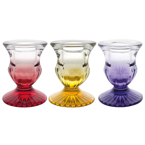 Coffret de 3 bougeoirs HALO