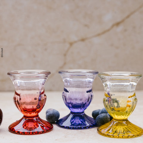 Coffret de 3 bougeoirs HALO