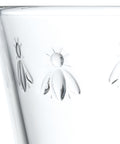 Lot de 6 flûtes ABEILLE  - transparent