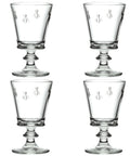 Coffret de 4 verres à vin ABEILLE  - Transparent