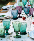 Coffret de 4 gobelets ABEILLE 4 couleurs assorties - Emeraude, Vert Olive, Bleu nuit, Aubergine