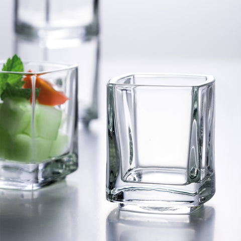 Lot de 6 Mises en bouche KUBE  - transparent