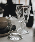 Lot de 6 Verres à vin FLEUR DE LYS  - transparent