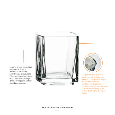 Mise en bouche PM KUBE  - Transparent