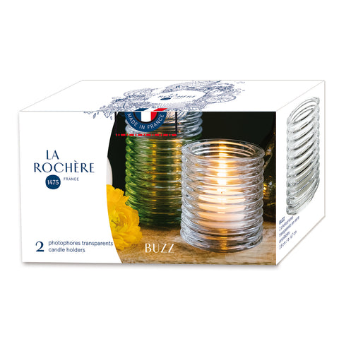 Coffret 2 photophores BUZZ