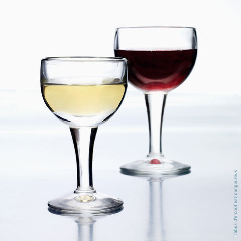 Lot de 6 verres à vin rouge BALLON  - transparent