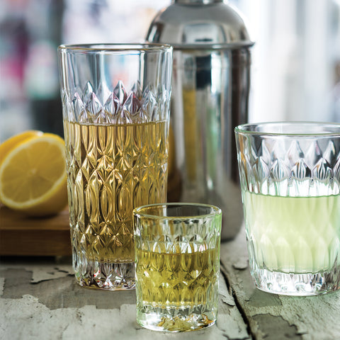 Lot de 6 Long drink VERONE  - transparent