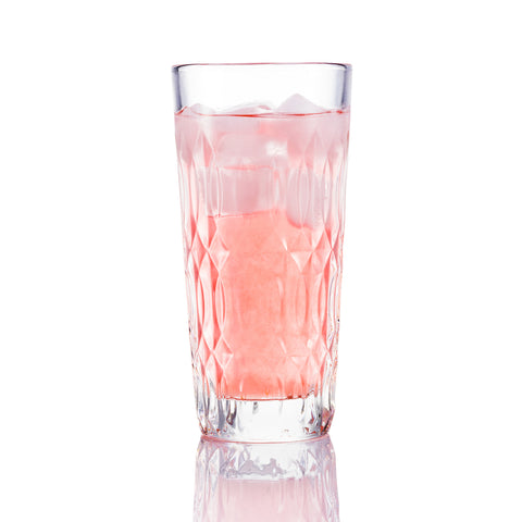 Lot de 6 Long drink VERONE  - transparent