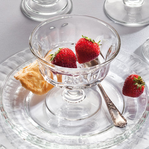 Lot de 6 Coupes CHAMPAGNE  - transparent