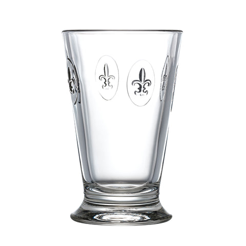 Lot de 6 Long drink FLEUR DE LYS  - transparent