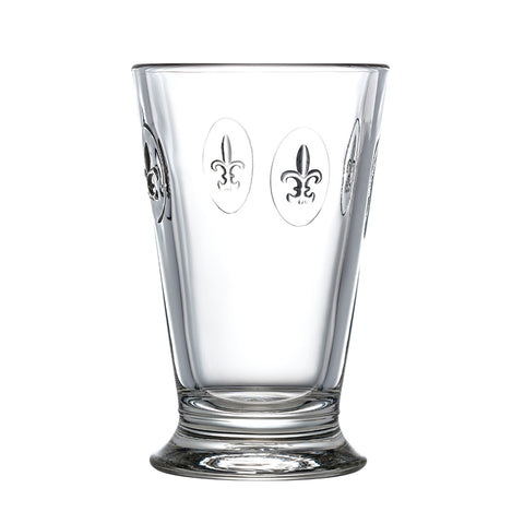 Lot de 6 Long drink FLEUR DE LYS  - transparent
