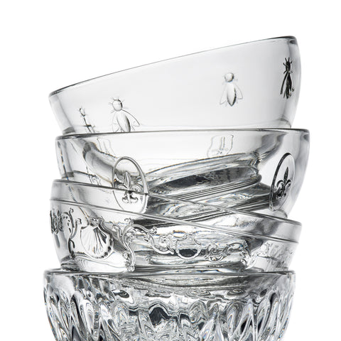 Lot de 6 mini bols ABEILLE  - transparent