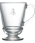 Lot de 6 mugs ABEILLE uni - transparent