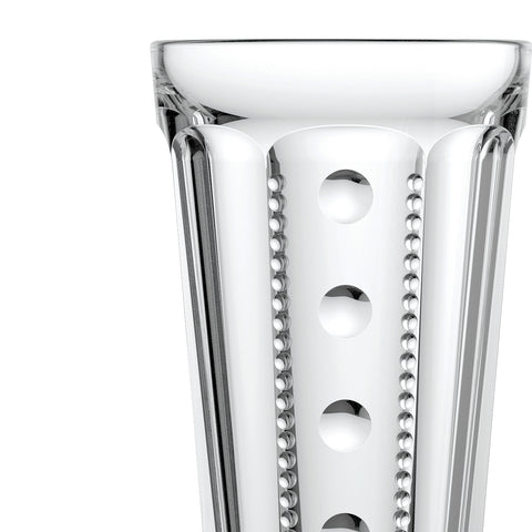 Lot de 6 long drink Perles SAGA  - Transparent