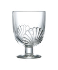 lot de 6 verres à pied BELLE-ÎLE  - transparent