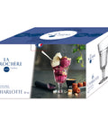 Lot de 6 coupes à glace CHARLOTTE  - transparent