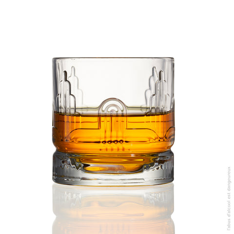 Lot de 6 verres à whisky JOHN DANDY  - Transparente