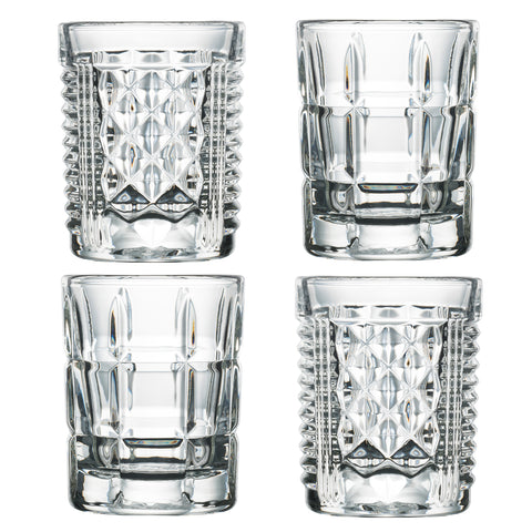 Coffret de 4 shooters 4 cl AFTER 2 décors différents