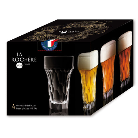 Caixa de 4 canecas de cerveja SILEX