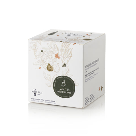 Bougie Envolée en Méditerrannée ABEILLE Bougie  - Vert émeraude