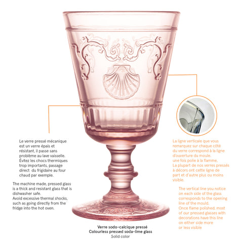 Lot de 6 verres à pied VERSAILLES