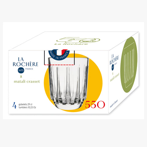Coffret de 4 gobelets  550