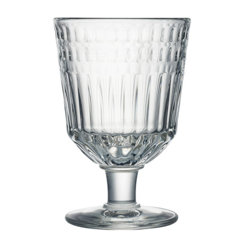 Lot de 6 verres à pied CÔTES  - Transparent